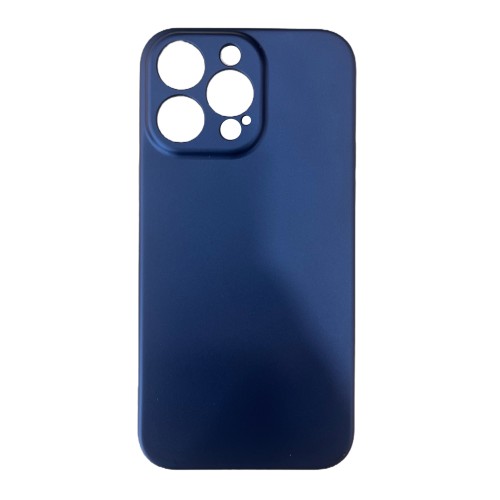 Θήκη σιλικόνης TPU  soft touch για Apple iPhone 14 Pro Max - Μπλε