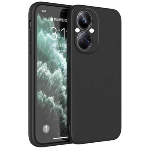 Soft Touch 2mm Back Cover Σιλικόνης Μαύρο (Realme C67)