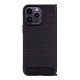 Carbon Back Cover Σιλικόνης Μαύρο (iPhone 14 Pro Max)