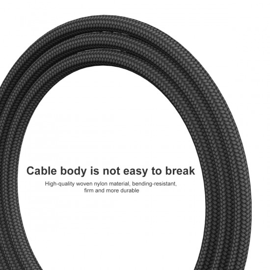 USB 2.0 Cable  - LIGHTING Μαύρο 2m