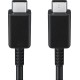 Samsung Regular USB 2.0 Cable USB-C male - USB-C male Μαύρο 1m (EP-DN975BBEGWW)