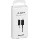 Samsung Regular USB 2.0 Cable USB-C male - USB-C male Μαύρο 1m (EP-DN975BBEGWW)
