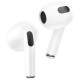 Hoco EW58 In-ear Bluetooth Handsfree Ακουστικά με Θήκη Φόρτισης Λευκά