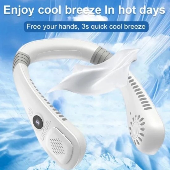 Φορητός ανεμιστήρας Usb Leafless 5 Level Air Flow Επαναφορτιζόμενο Μικρό Mini Lazy Neck ανεμιστήρα - Ροζ Φορητός ανεμιστήρας Usb Leafless 5 Level Air Flow Επαναφορτιζόμενο Μικρό Mini Lazy Neck ανεμιστήρα - Ροζ