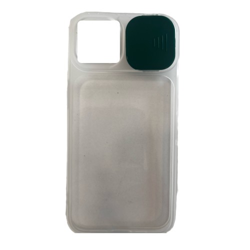 Sliding Camera Cover Σιλικόνης Διάφανη (Apple iPhone 13)