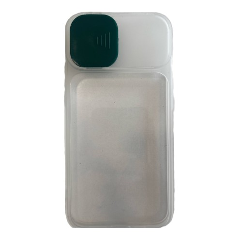 Sliding Camera Cover Σιλικόνης Διάφανη (Apple iPhone 13)