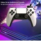 Double Motor Vibration 4 Wireless Controller Gamepad for PS4, PSTV, PS Now - Άσπρο Double Motor Vibration 4 Wireless Controller Gamepad for PS4, PSTV, PS Now - Άσπρο