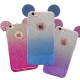 OEM Back Cover Σιλικόνης Glitter Ears As Mickey  Μπλε iphone 7/8 plus