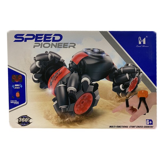 Speed Pioneer Τηλεκατευθυνόμενο Αυτοκίνητο Stunt Κόκκινο Speed Pioneer Τηλεκατευθυνόμενο Αυτοκίνητο Stunt Κόκκινο