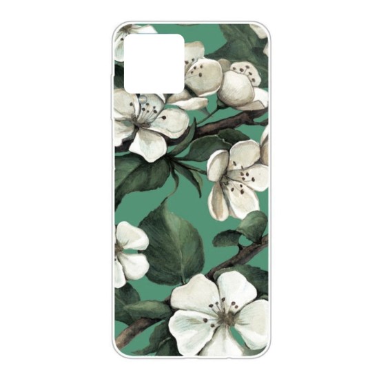 Colorful Painted Σκληρή θήκη White Flower (iPhone 11 Pro Max)