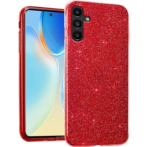 Samsung Galaxy S23 Glitter TPU Silicone Back Cover Case Color Red (oem) Samsung Galaxy S23 Glitter TPU Silicone Back Cover Case Color Red (oem)