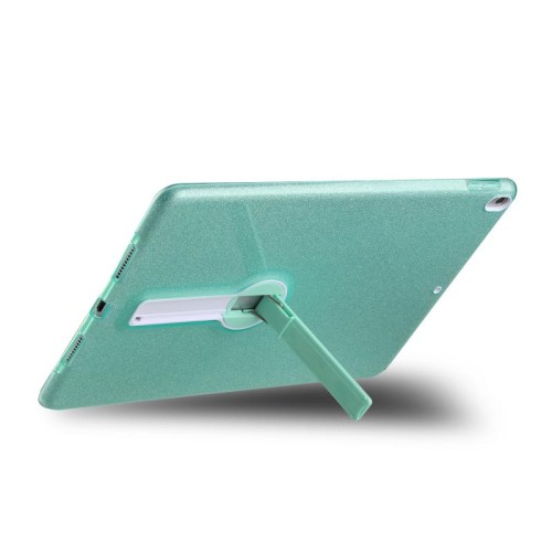 (IPAD 9.7") PU / TPU Back Cover Stand Case Glitter Τιρκουάζ with Strass (oem) (IPAD 9.7") PU / TPU Back Cover Stand Case Glitter Τιρκουάζ with Strass (oem)
