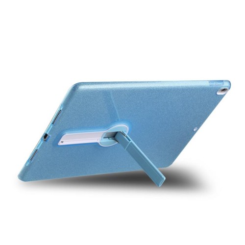 (IPAD 9.7") PU / TPU Back Cover Stand Case Glitter Γαλάζιο with Strass (oem) (IPAD 9.7") PU / TPU Back Cover Stand Case Glitter Γαλάζιο with Strass (oem)