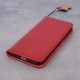Genuine Leather Smart Pro for iPhone 14 Pro maroon