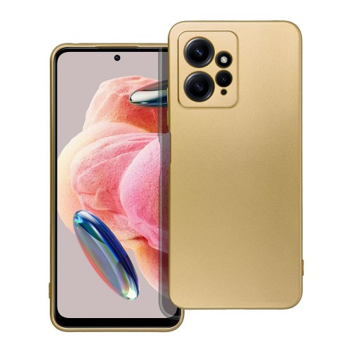 Redmi Note 12 4G Silky and Soft Touch Finish TPU 2mm Silicone Back Cover Case Χρυσό (oem)