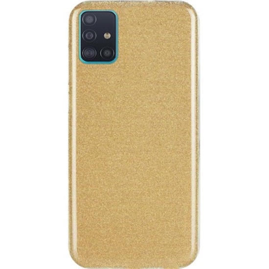 Glitter Shine Gold Case Samsung Galaxy A51