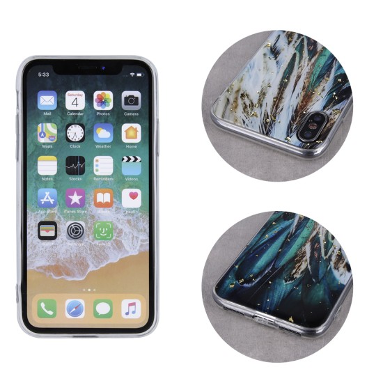 Glam Back Cover Σιλικόνης Πολύχρωμο ( iPhone 8/7 Plus )