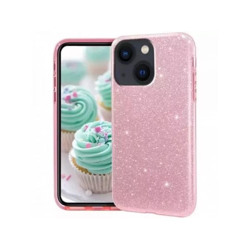 Θήκη iPhone 16 Pro Glitter Ροζ Ροζ Θήκη πλάτης Σιλικόνη Θήκη iPhone 16 Pro Glitter Ροζ Ροζ Θήκη πλάτης Σιλικόνη