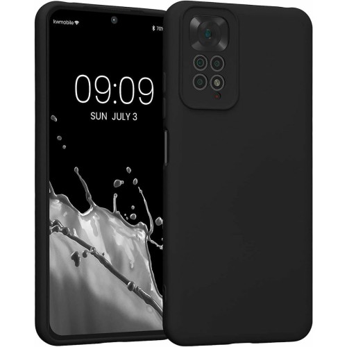 Oem Θήκη Σιλικόνης Soft 2.0 mm Για Xiaomi Redmi Note 11 4G / Redmi Note 11s 4G Μαύρο