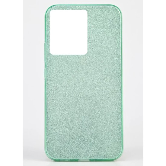 Θήκη Σιλικόνης Back Cover Liquid Glitter Πράσινο (SAMSUNG A23)