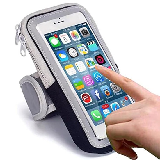 Waterproof Mobile Holder Arm Band for Fitness Gym Outdoor Sports 5.5" Waterproof Mobile Holder Arm Band for Fitness Gym Outdoor Sports 5.5"