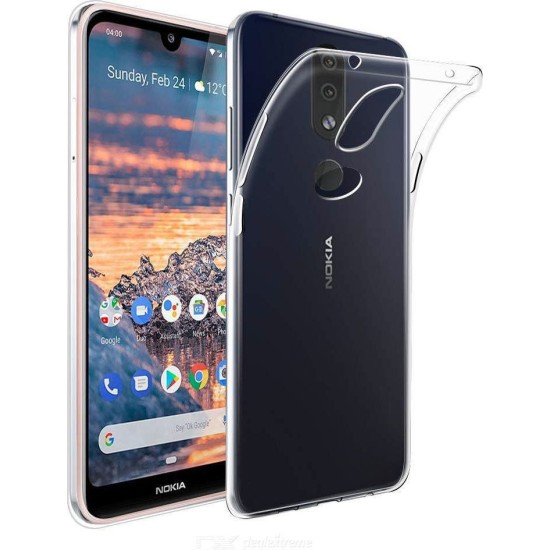 BACK COVER ΣΙΛΙΚΟΝΗΣ ΔΙΑΦΑΝΗ (NOKIA 4.2)