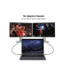 Καλώδιο Type-C Adapter Cable HDTV Adapter Cable 4K – Μαύρο
