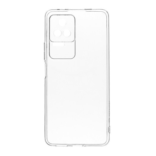 Back Cover Σιλικόνης Διάφανο (Poco F4 5G)