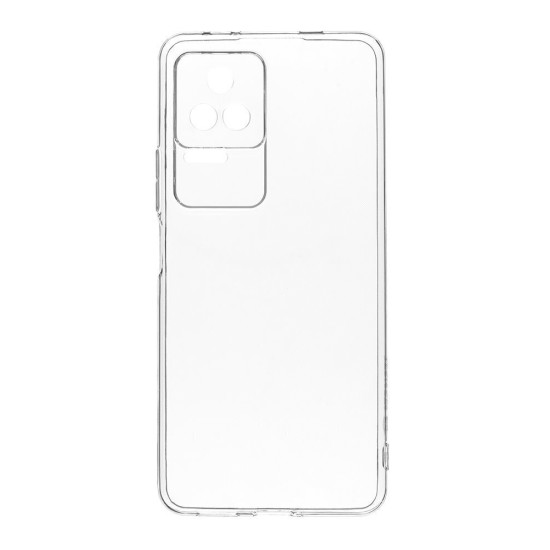 Back Cover Σιλικόνης Διάφανο (Poco F4 5G)