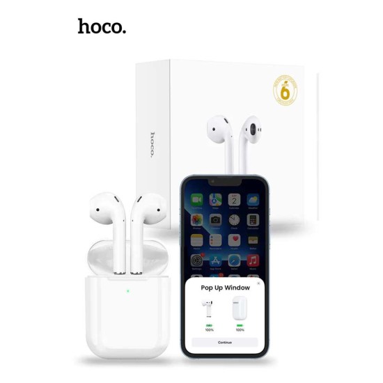 Hoco EW41 Bluetooth Handsfree Ακουστικά Με Θήκη Φόρτισης Λευκά Hoco EW41 Bluetooth Handsfree Ακουστικά Με Θήκη Φόρτισης Λευκά