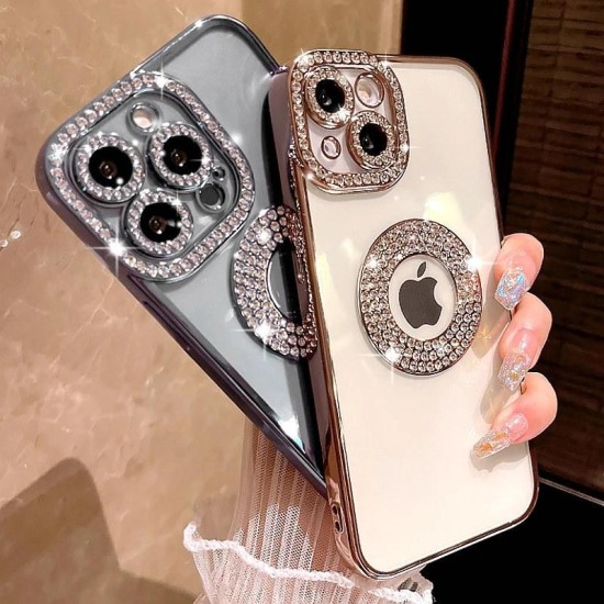 Luxury Magsafe Strass and Glitter Case Samsung Galaxy A17/A26 Μπλε Luxury Magsafe Strass and Glitter Case Samsung Galaxy A17/A26 Μπλε