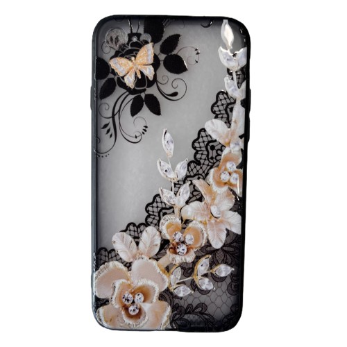 Back Cover με Σχέδια Flowers (Galaxy A41)