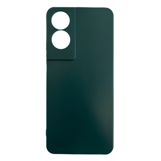 Back Cover Σιλικόνης Πράσινο Σκούρο (Motorola Moto E13)