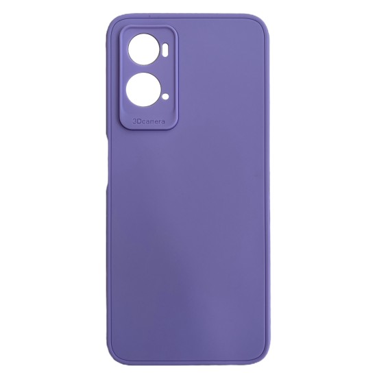 Back Cover Σιλικόνης Λιλά (Oppo A36, Oppo A76, Oppo A96)
