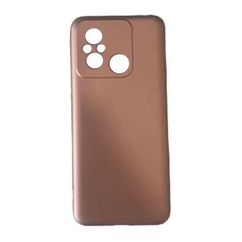OEM Θήκη Σιλικόνης Soft TPU Back Cover Για Xiaomi Redmi 12C - Ροζ Χρυσό