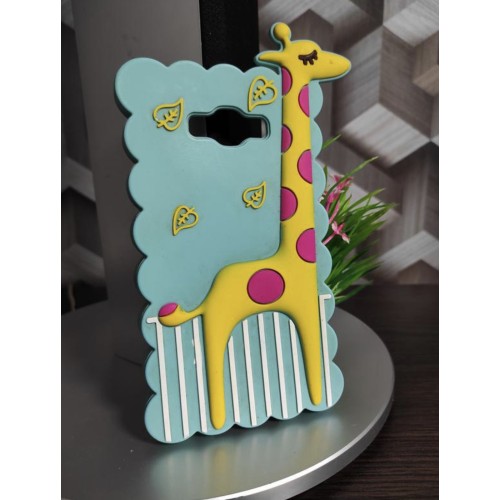 Θήκη 3D Καμηλοπάρδαλη Animal Case για Samsung J3 2016 - Γαλάζιο