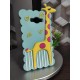 Θήκη 3D Καμηλοπάρδαλη Animal Case για Samsung J3 2016 - Γαλάζιο