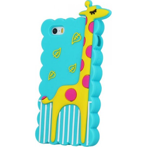 Θήκη 3D Καμηλοπάρδαλη Animal Case για Samsung J3 2016 - Γαλάζιο