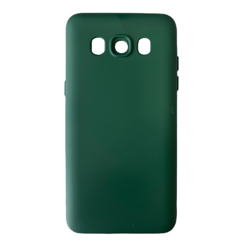  Back Cover Σιλικόνης Soft  2.0MM Touch Matte Σκούρο Πράσινο για Samsung Galaxy J5 2016