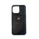 Card Back Cover Μαύρο (iPhone 14 Pro Max)