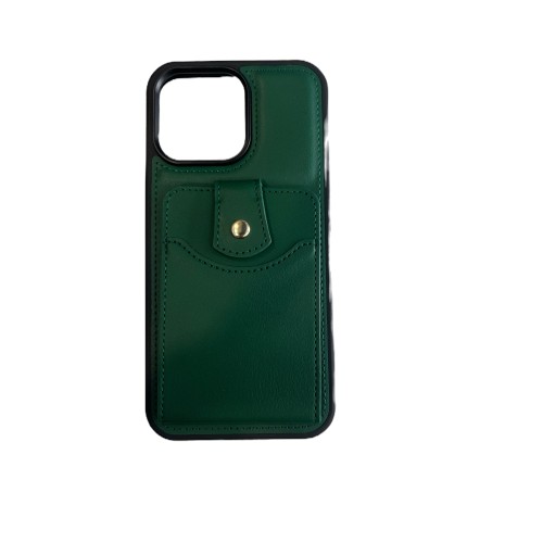 Card Back Cover Πράσινο (iPhone 14 Pro Max)