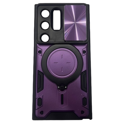 HYBRID SHOCKPROOF RING BACK COVER ΣΥΝΘΕΤΙΚΗ ΑΝΘΕΚΤΙΚΗ ΜΩΒ (GALAXY S24 ULTRA) HYBRID SHOCKPROOF RING BACK COVER ΣΥΝΘΕΤΙΚΗ ΑΝΘΕΚΤΙΚΗ ΜΩΒ (GALAXY S24 ULTRA)
