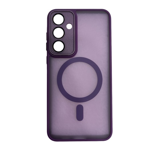 Oem Θήκη Back Cover Electro Magsafe Για Samsung Galaxy A55 Μωβ