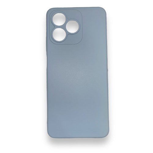 Silicone Back Cover Case- Lavender Grey Realme Note 50