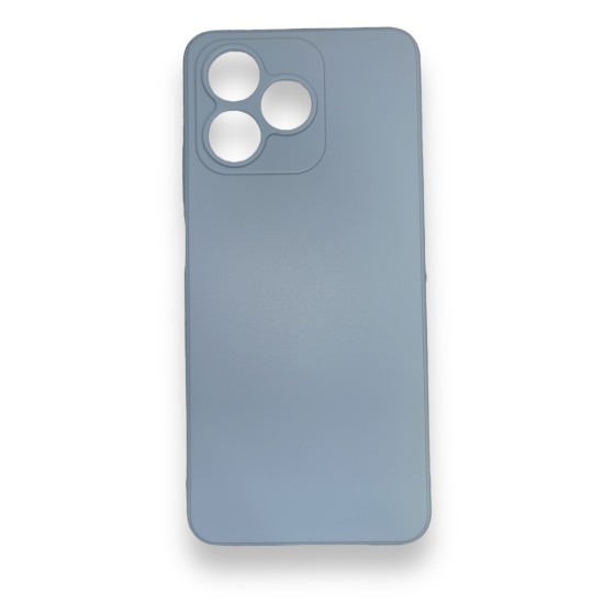 Silicone Back Cover Case- Lavender Grey Realme Note 50