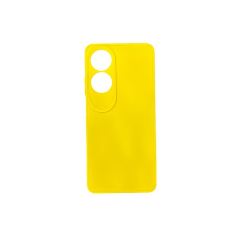 Back Cover Σιλικόνης Κίτρινο (Oppo A60) 