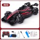 Stunt Toy Car Remote Control Stunt Cars Spray Racing Car With Light - Κόκκινο