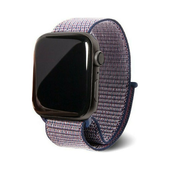 WatchBand Υφασμάτινο Πολύχρωμο Λουράκι Apple Watch 42/44/45/49mm
