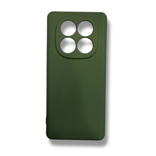  Back Cover Σιλικόνης Soft  2.0MM Touch Matte Πράσινο Redmi Note 14 Pro/ Poco X7