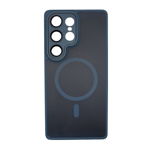 Θήκη Galaxy S25 Ultra Matte Magnetic Series συμβατό με MagSafe φορτιστή, Πλάτη αντικραδασμική από Premium TPU Μπλε